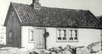 I dette huset bodde Ane Malene og Jacob Nilsen.